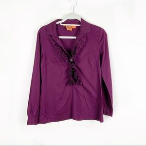 Tory Burch Ruffled Top
